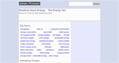 Desktop Screenshot of energyfan.com