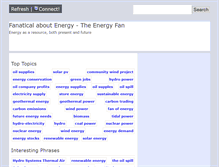 Tablet Screenshot of energyfan.com